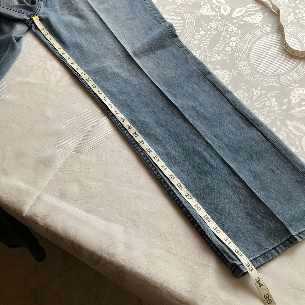 Calvin Klein Jeans Straight-Leg Regular-Fit Blue Denim Jeans Pants Men’s Size 38